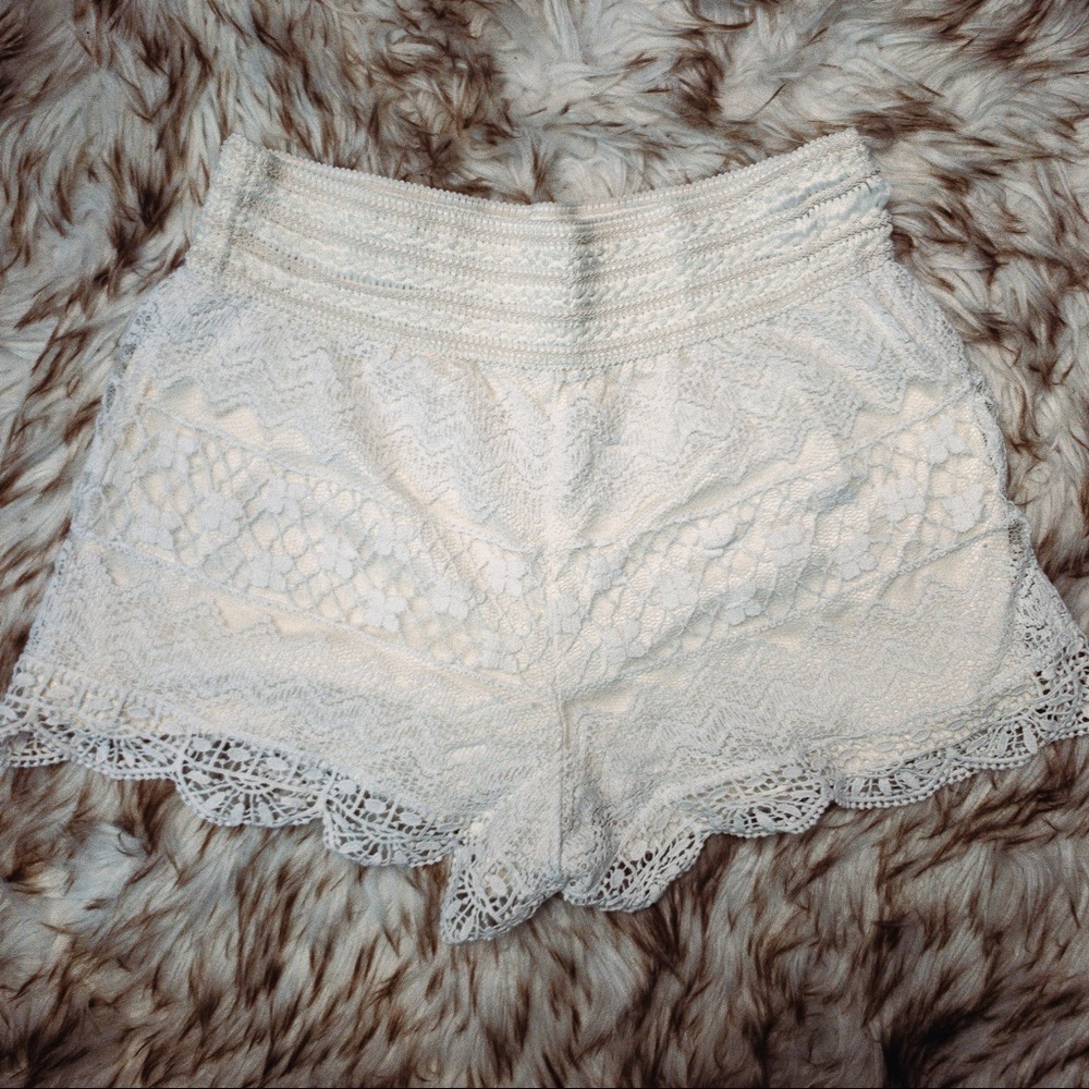 Boho Lace Shorts